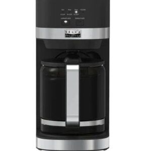 Single Serve & 12-Cup Coffee Maker Combo - Black (Clearance sales )